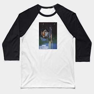 Yuri Gagarin SSSR Baseball T-Shirt